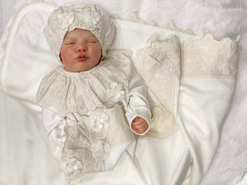 Luxury  Newborn Baby Set (4 Pieces)