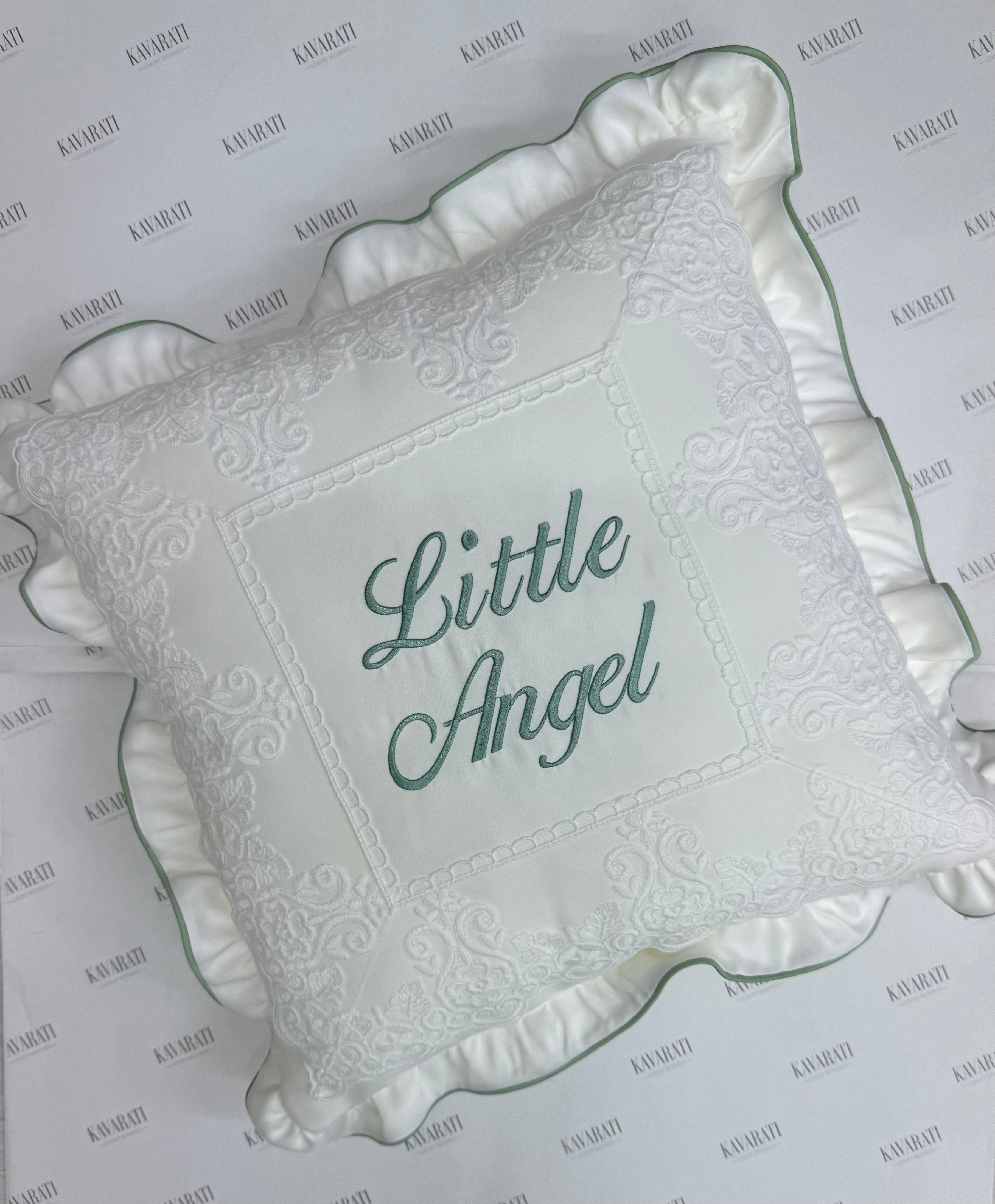 Personalized Ruffle Cushion
