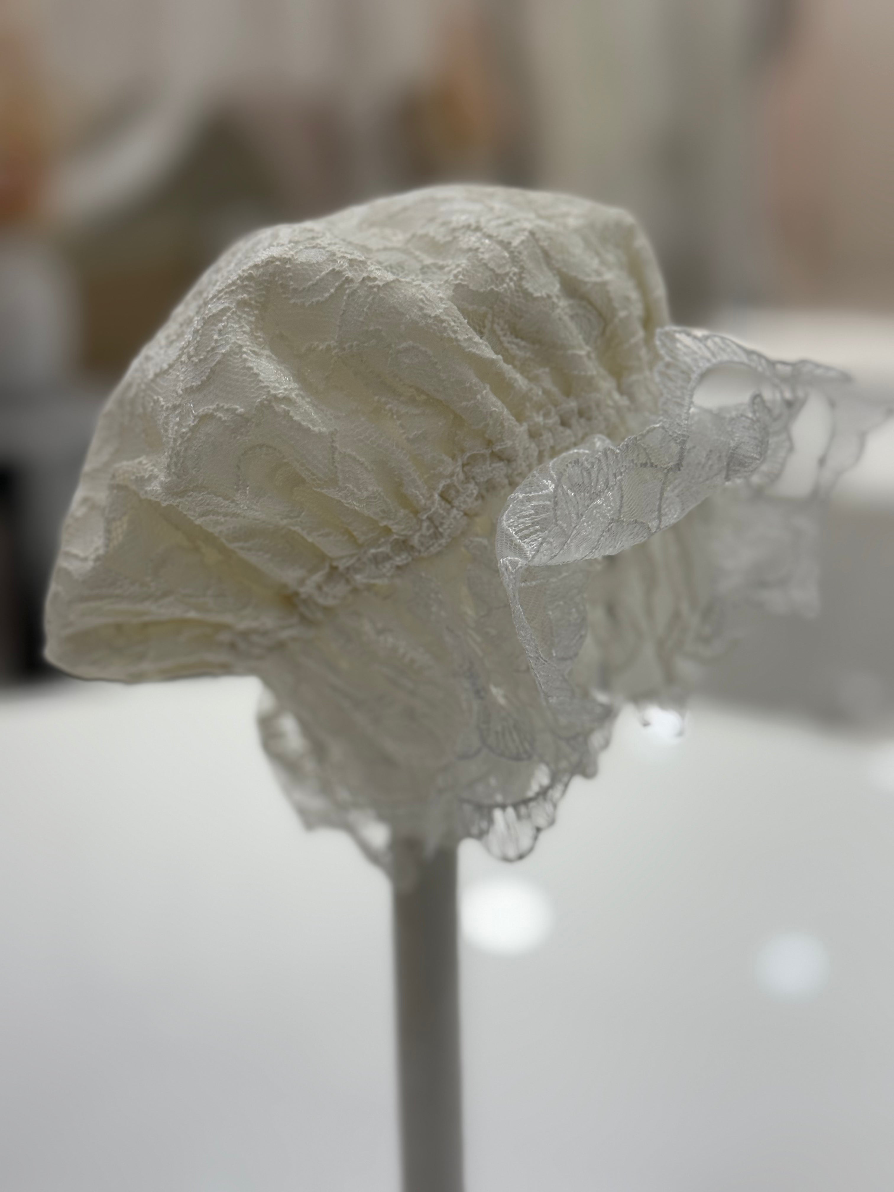 Luxury Newborn Cap With Lace