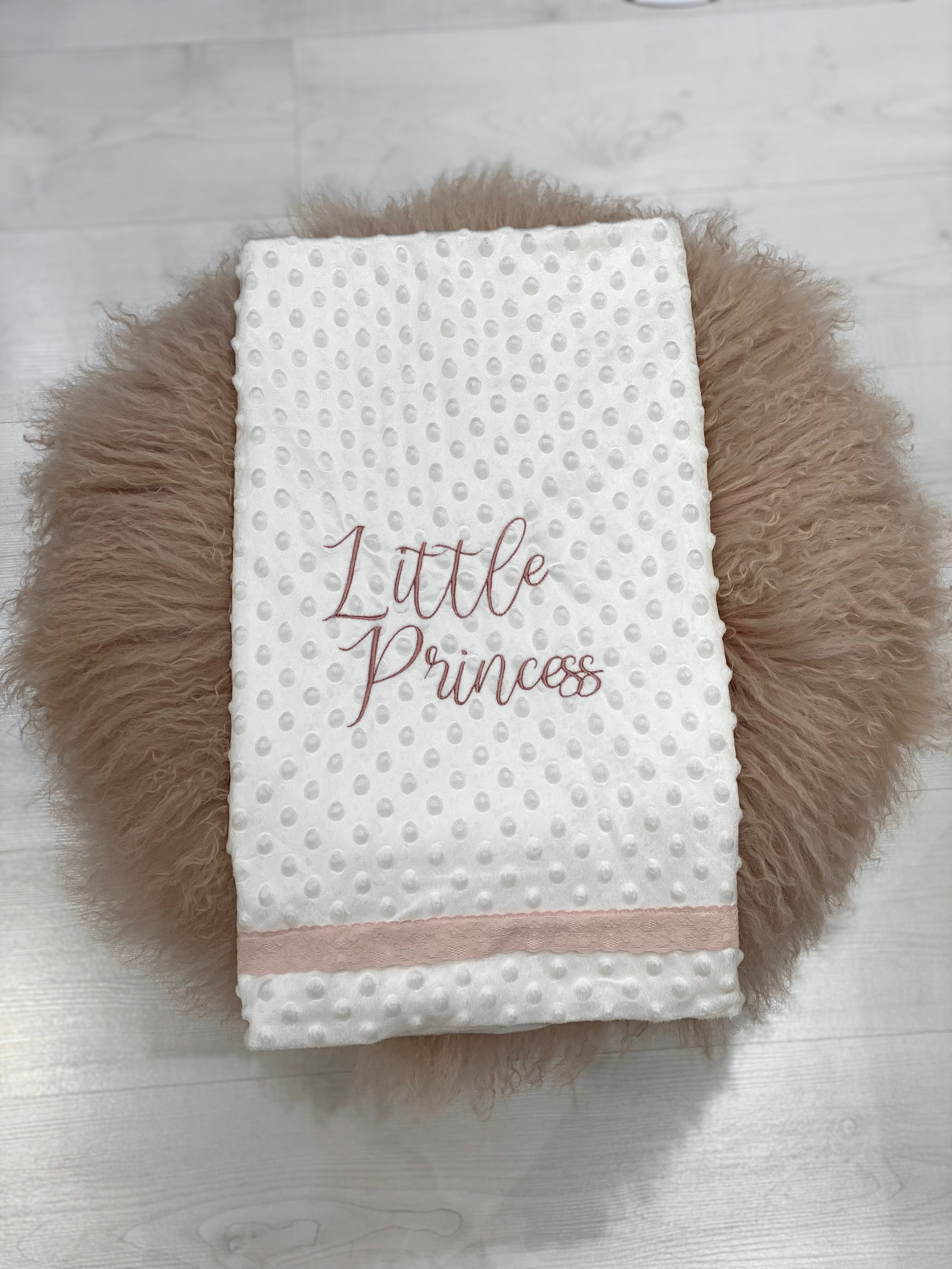 Bubble Embroidered Baby Blanket