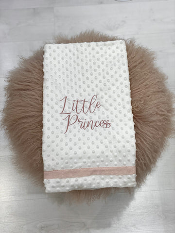 Bubble Embroidered Baby Blanket