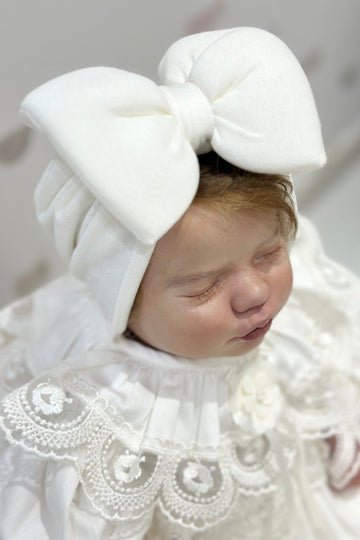 Soft Cotton Baby Turban with Bow