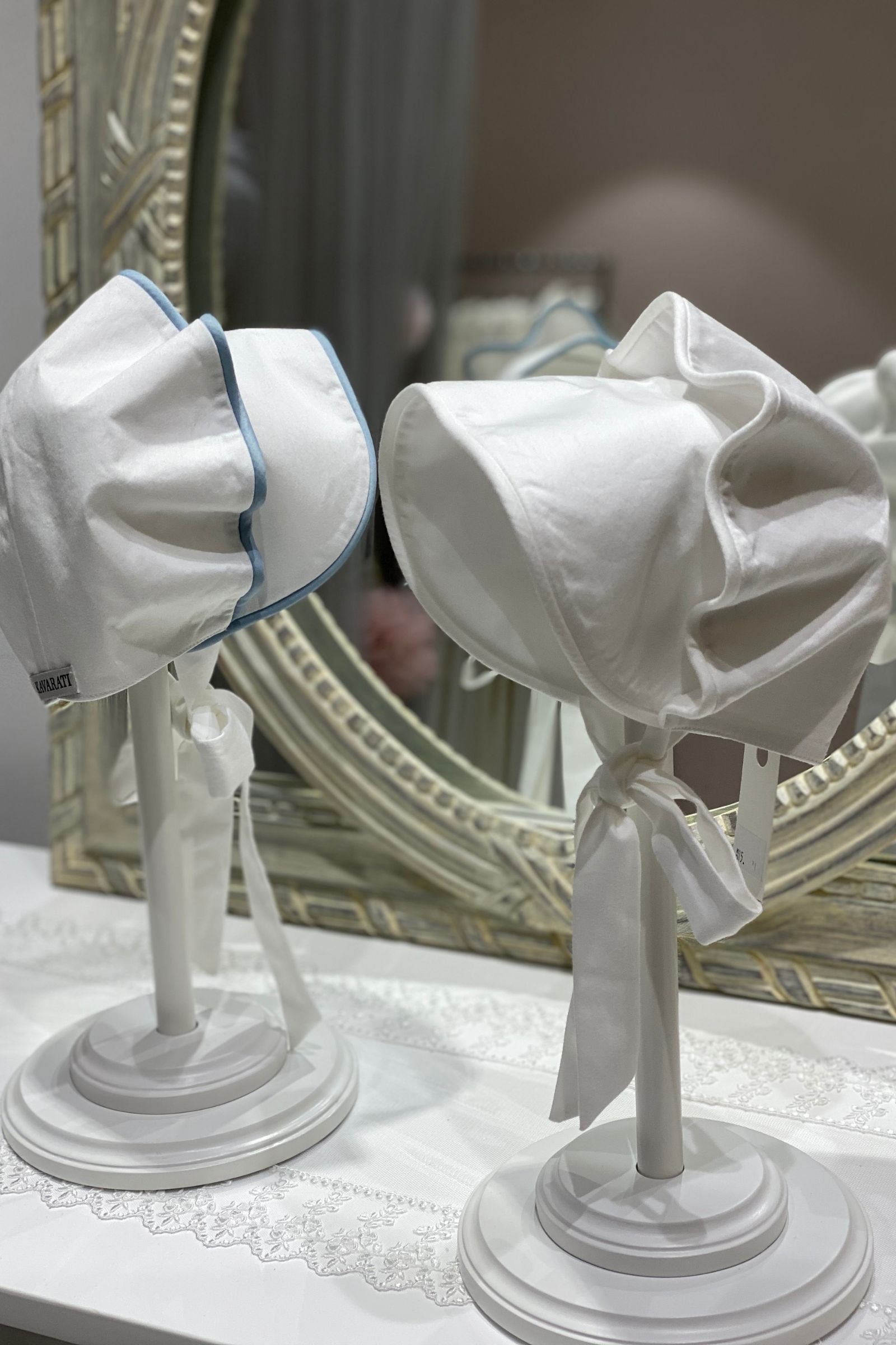 Premium Baby Cap  Ruffled Finish