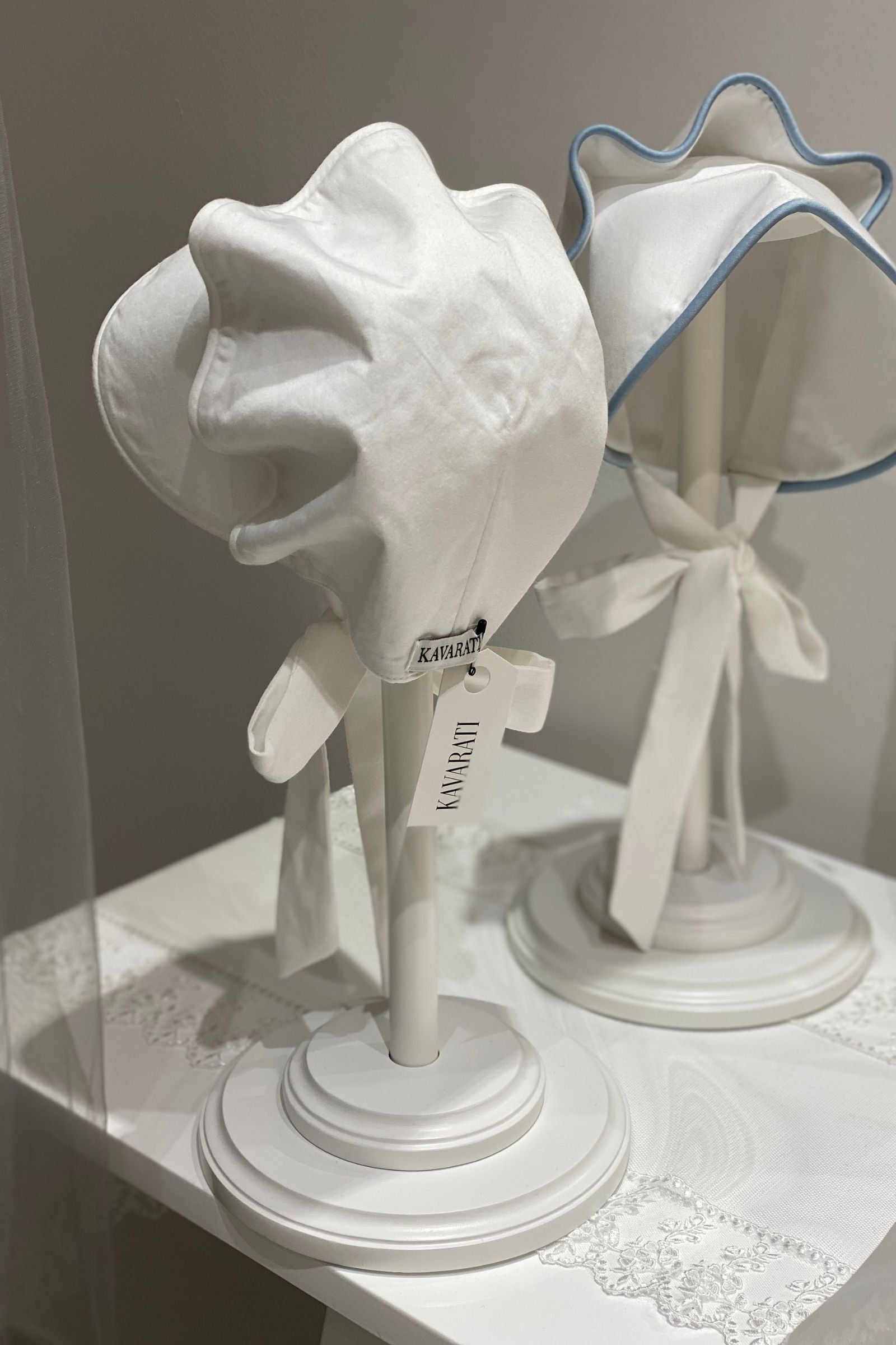 Premium Baby Cap  Ruffled Finish