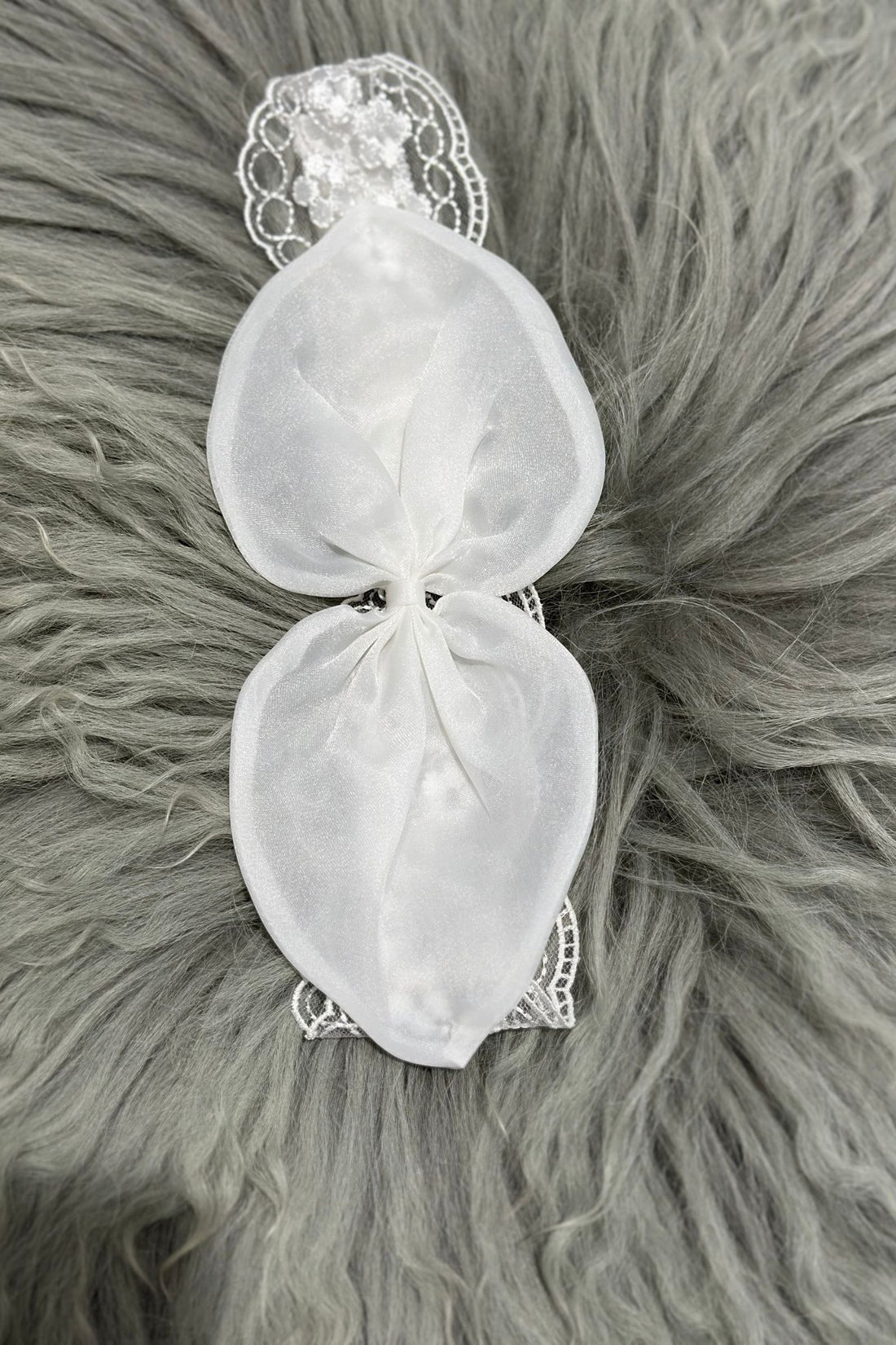 Lace Bow Headband – Elegant Statement Piece