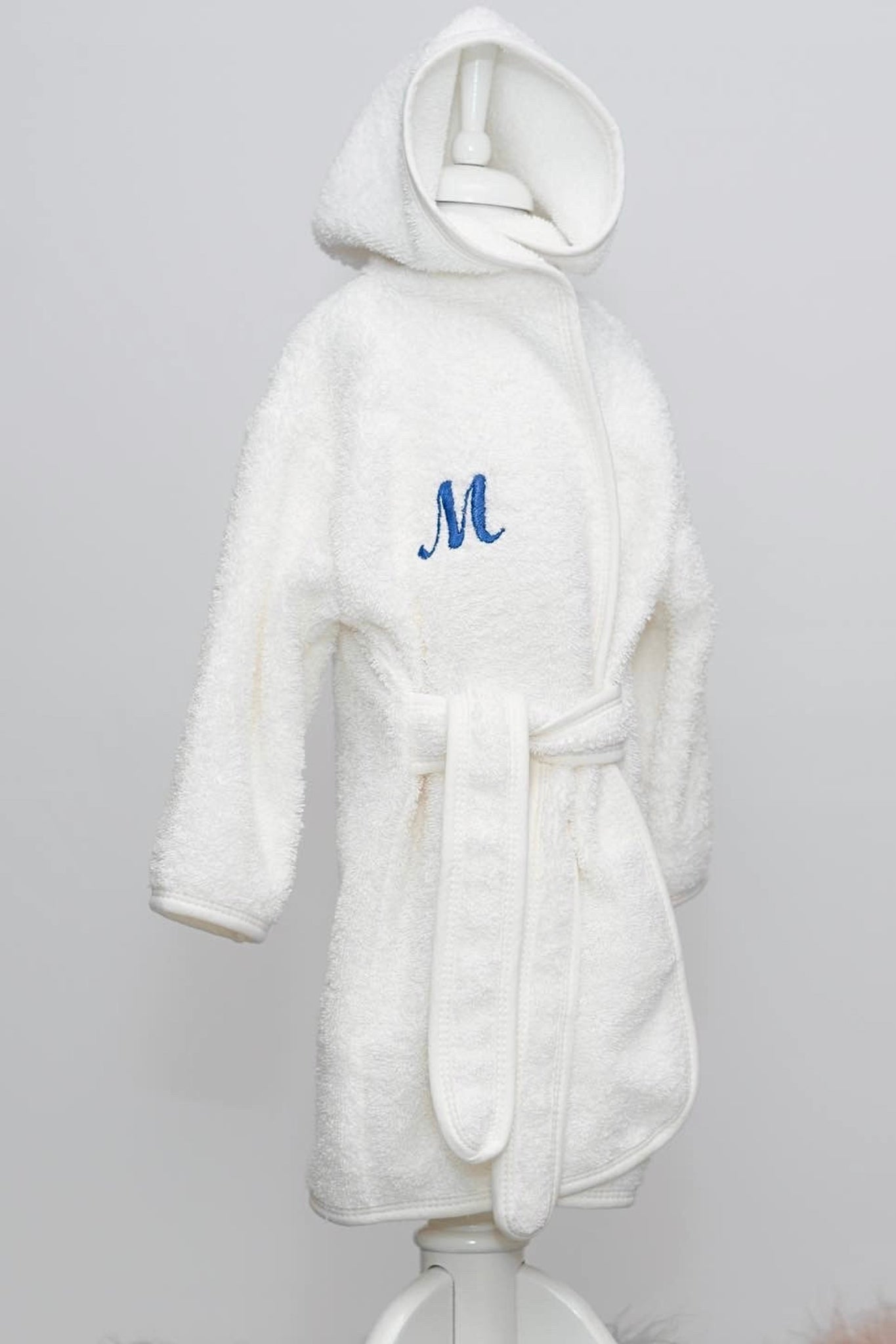 Soft Baby Bathrobe with Personalized Name Embroidery