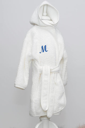 Soft Baby Bathrobe with Personalized Name Embroidery