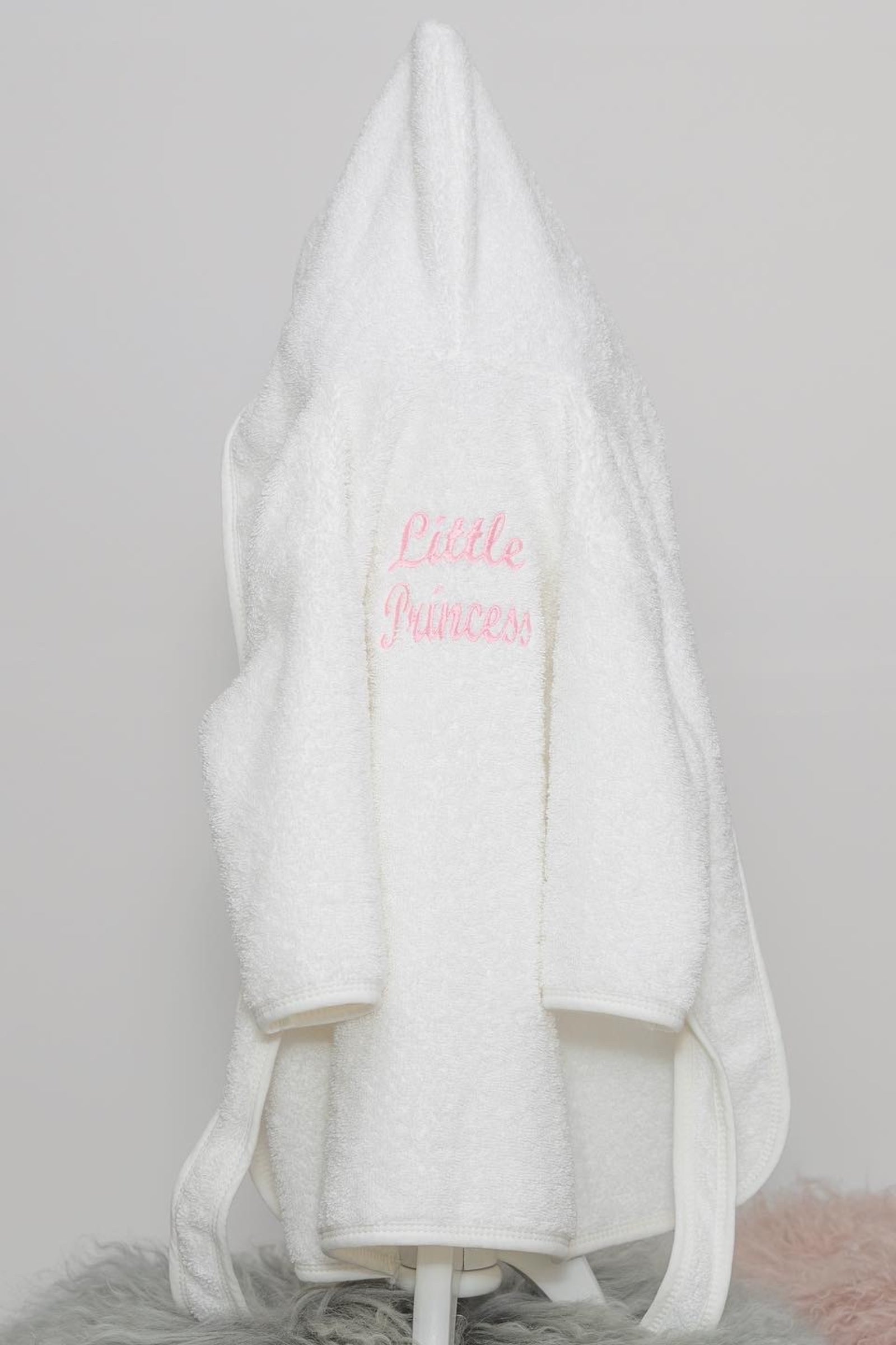 Soft Baby Bathrobe with Personalized Name Embroidery
