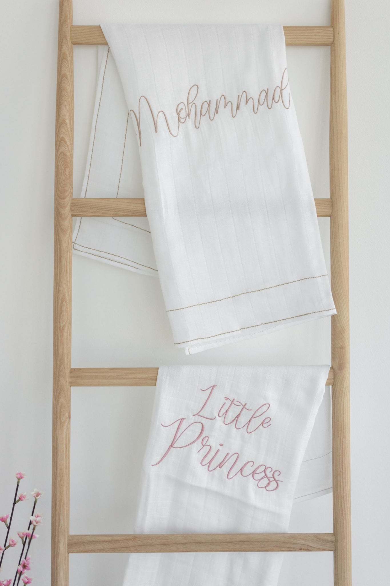 Comfy Embroidered Baby Blanket