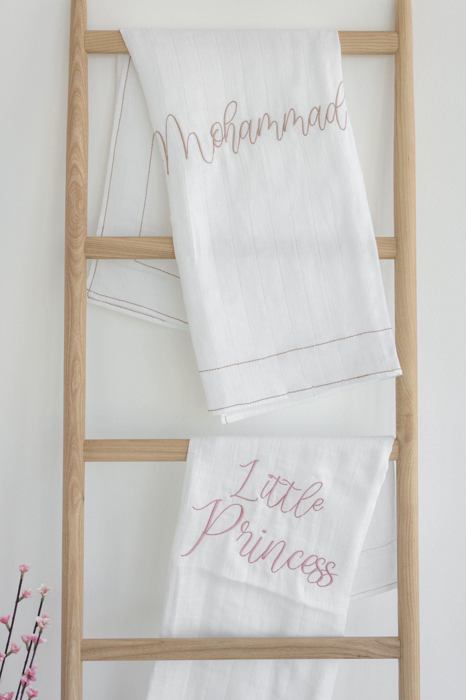 Comfy Embroidered Baby Blanket