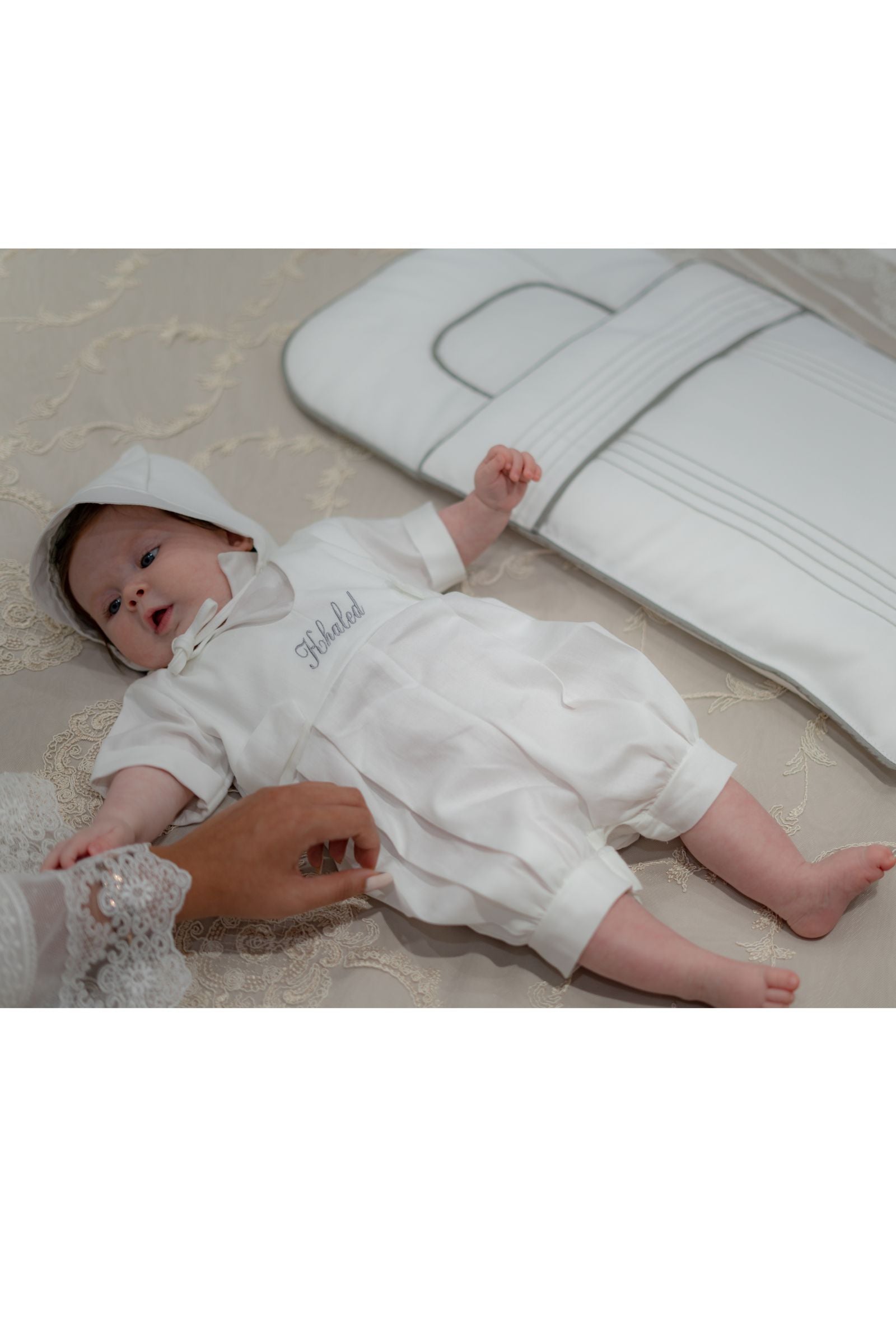 Casual baby overall with Matching Cap