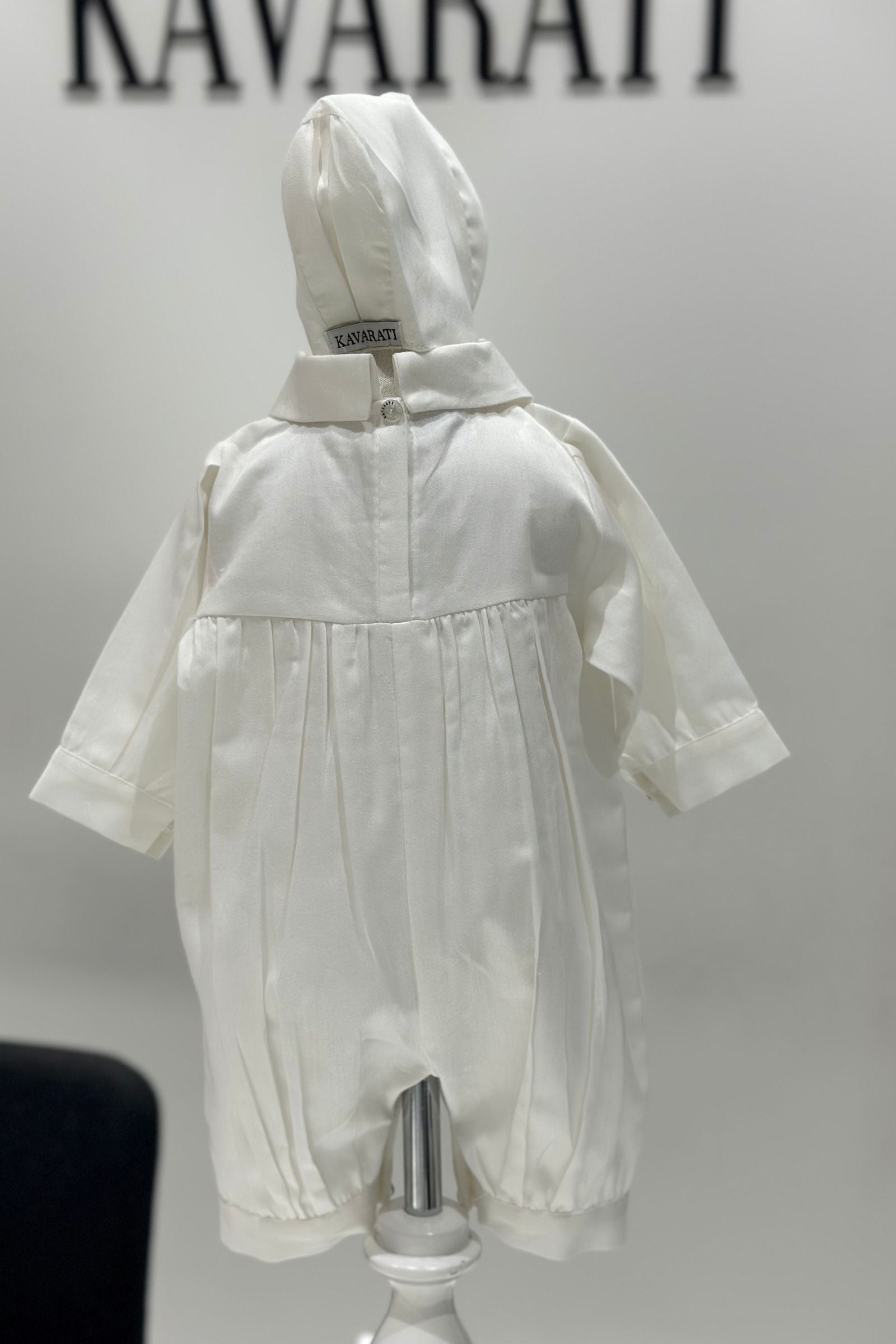 Classic Baby Cotton Overall with Cap