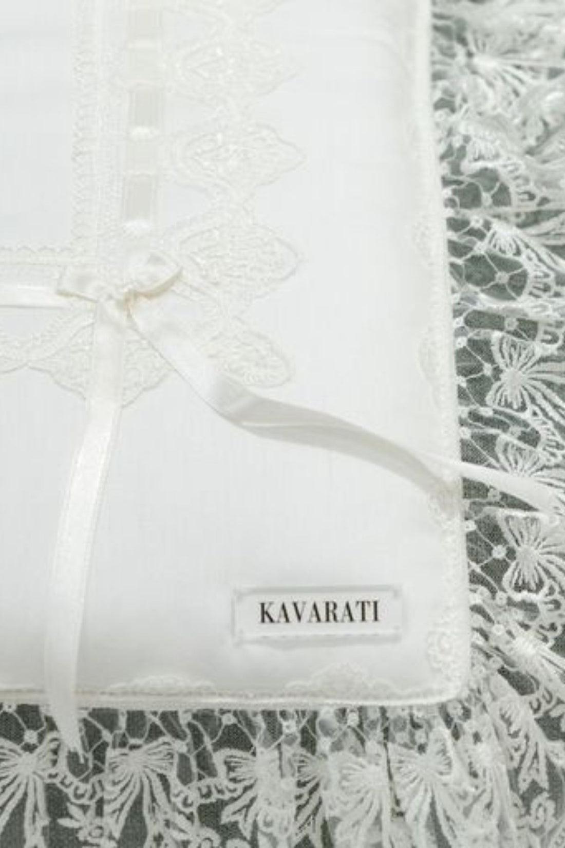 Handcrafted Baby Wrap with Elegant Lace Detailing