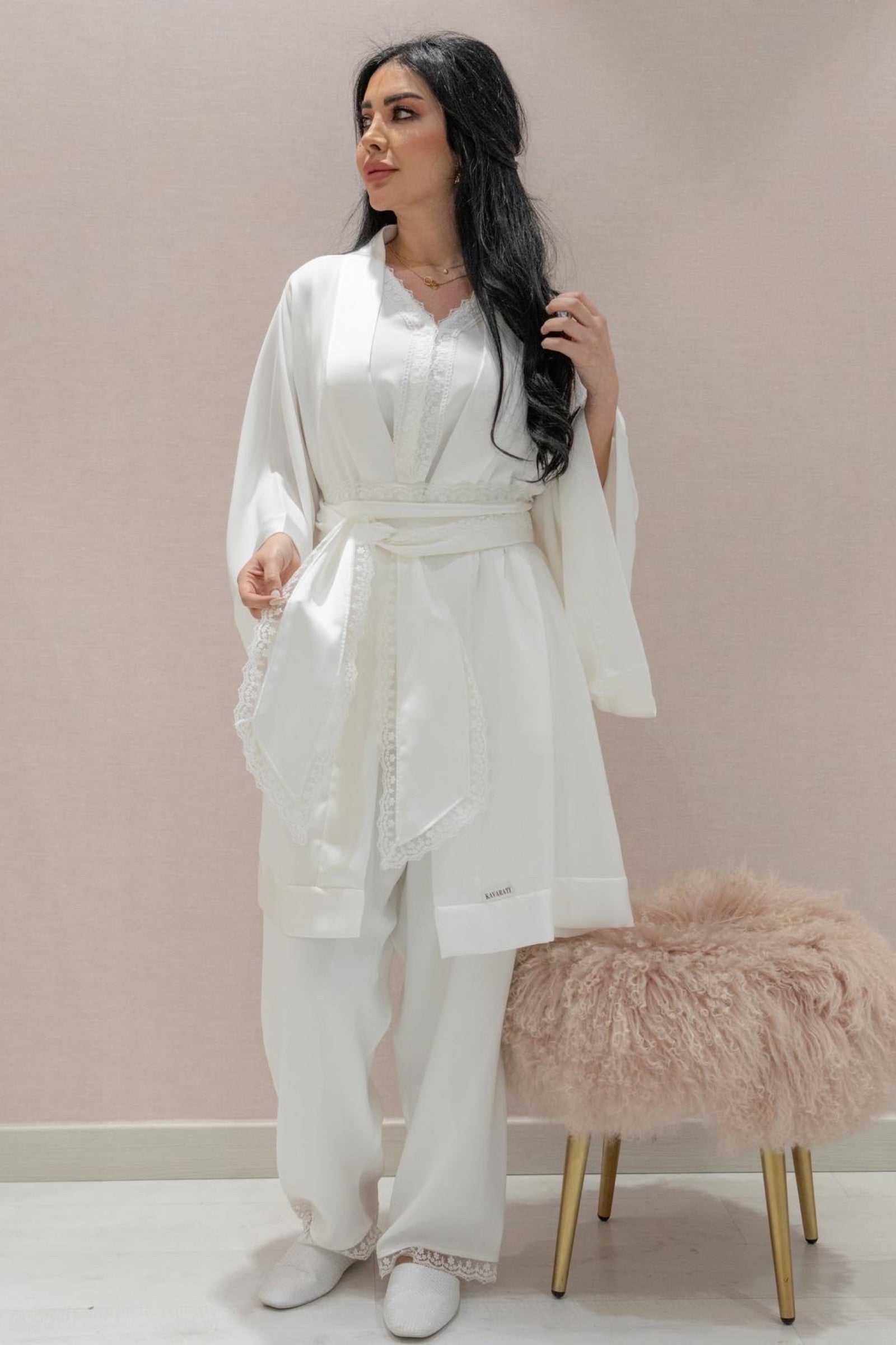 Elegant Kimono  Pyjama Set