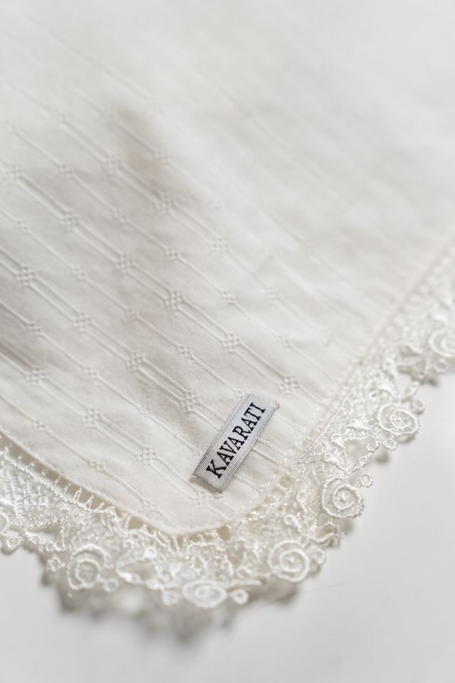 Elegant Cotton Baby Set with Delicate Lace