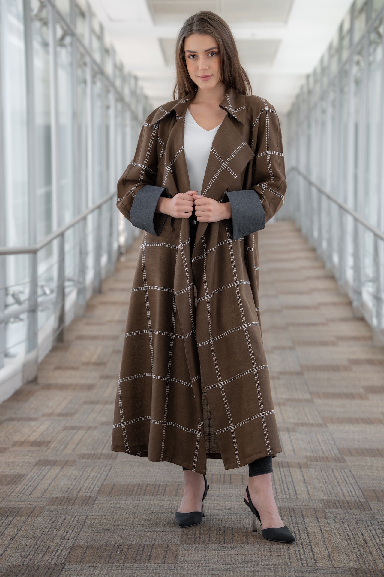 Embroidered Linen Summer Jacket