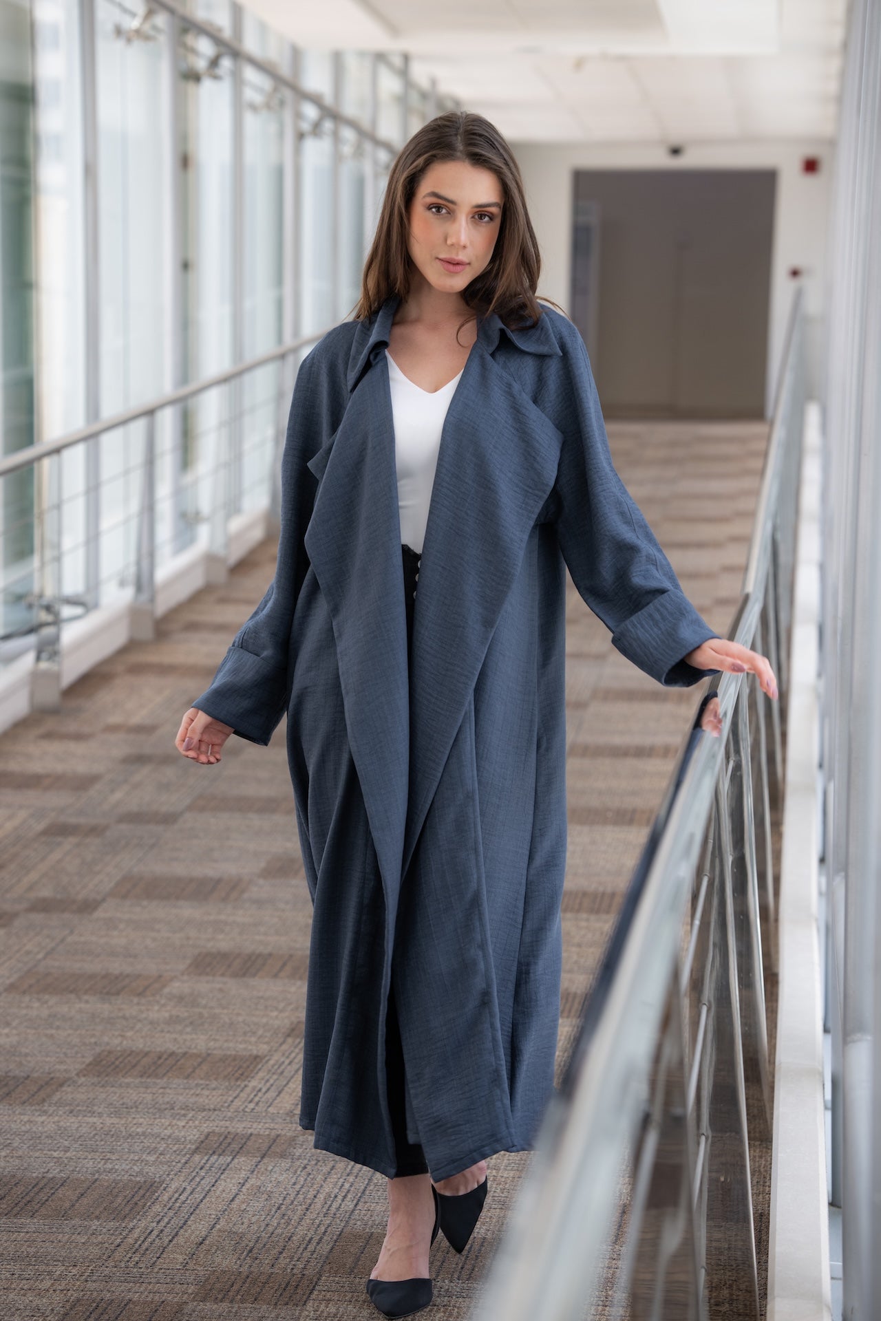 Elegant Long  Summer Linen Jacket