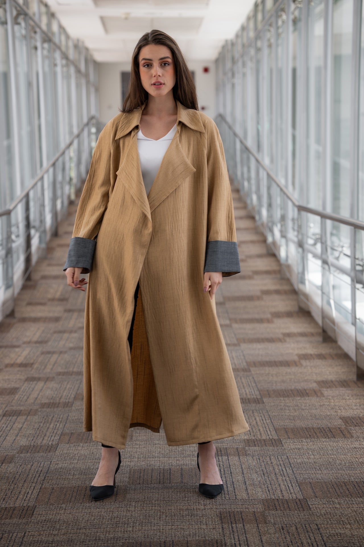 Elegant Long  Summer Linen Jacket