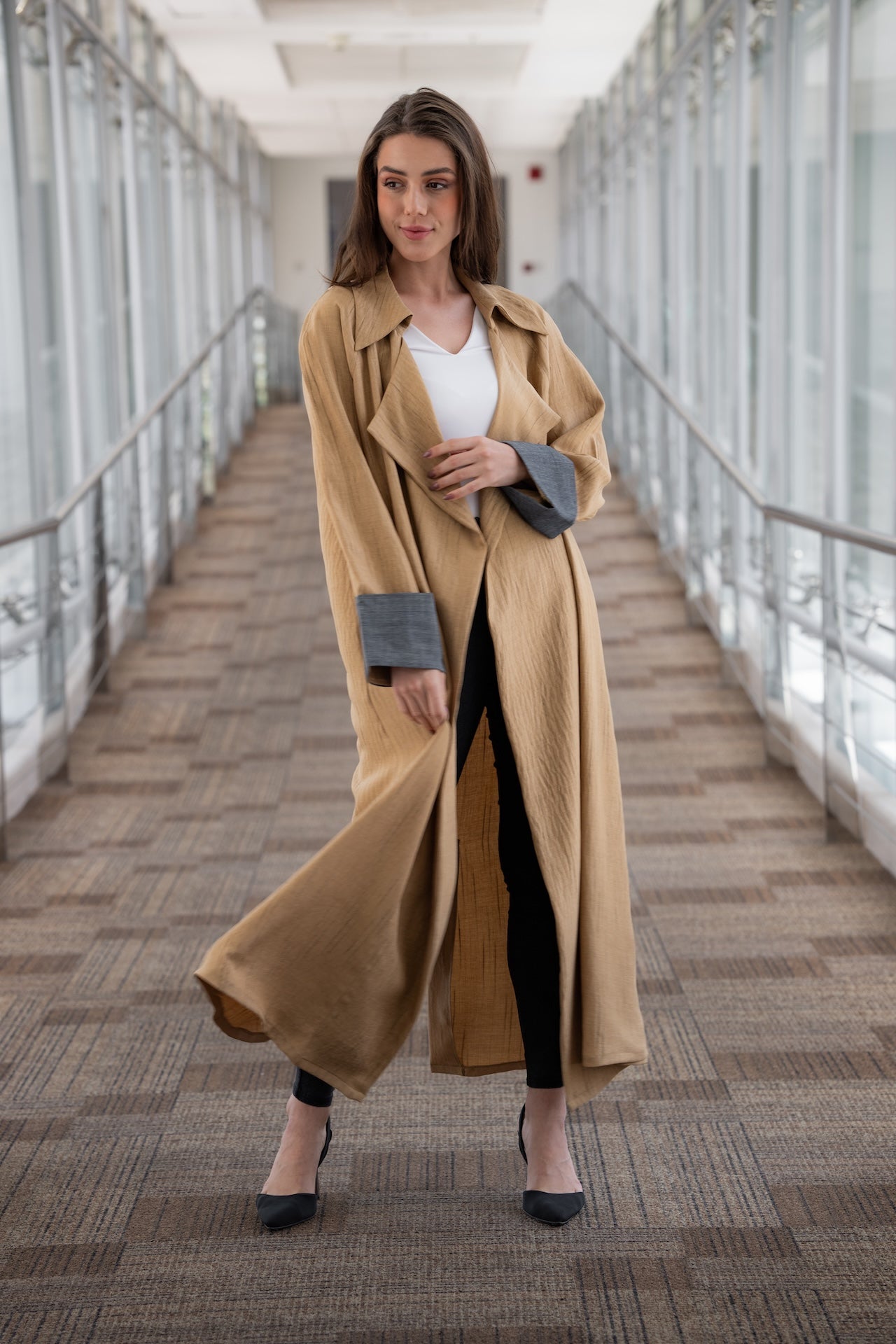 Elegant Long  Summer Linen Jacket
